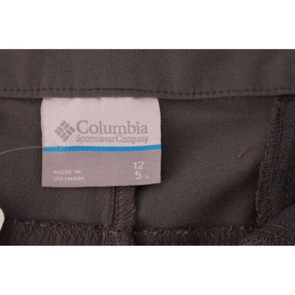 Columbia Womens‎ Gray Omni-Shield Water & Stain Resistant Shorts Size 12 - Picture 8 of 13